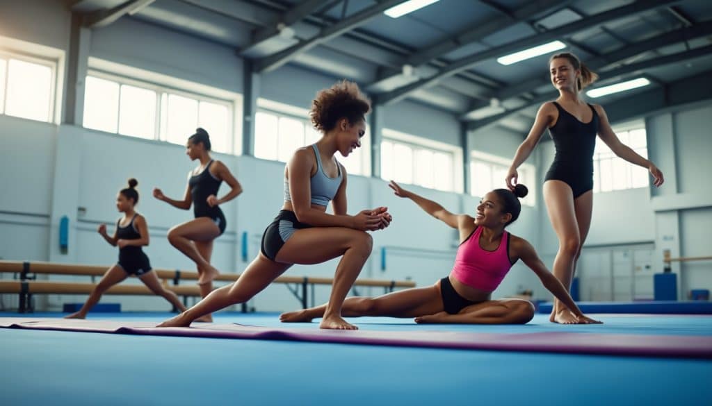 Échauffement en gymnastique : la routine complète